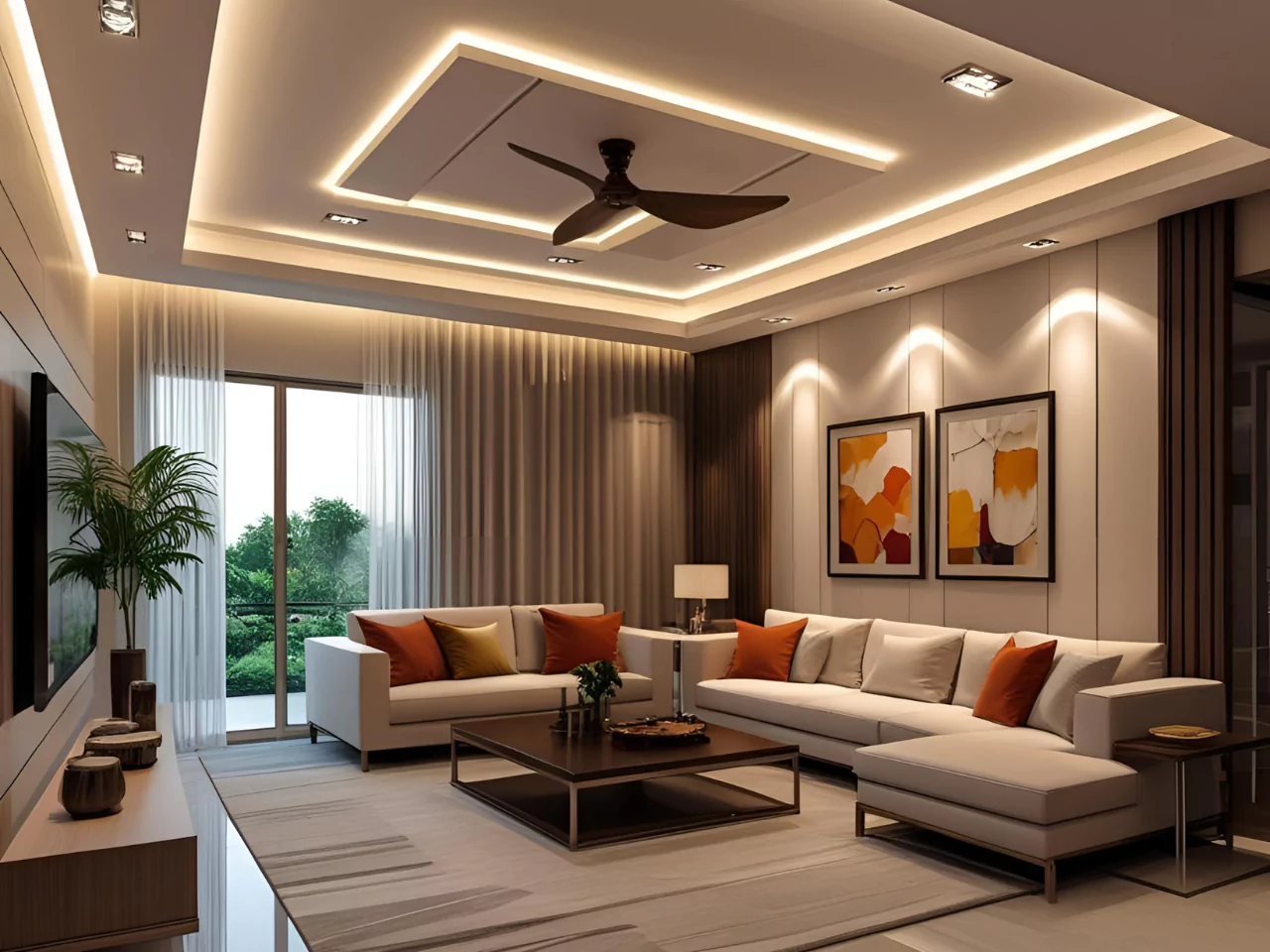 False Ceiling & Lighting